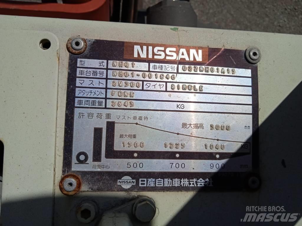 Nissan 02ZNH01A15 Wózki LPG