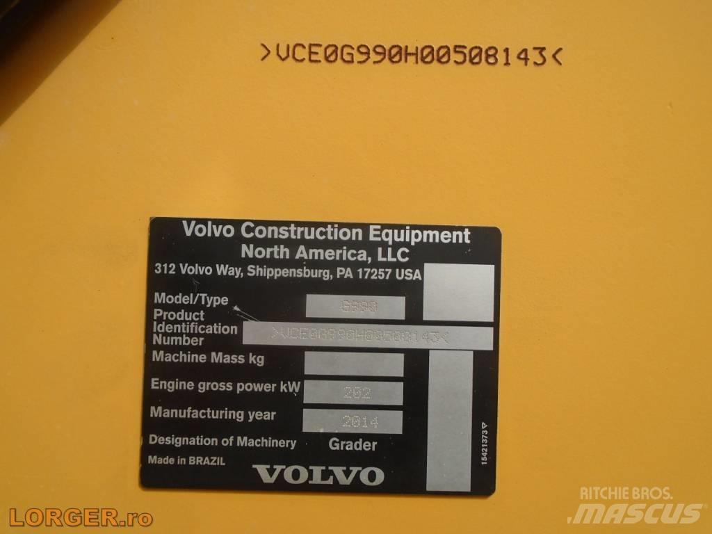 Volvo G 990 Równiarki