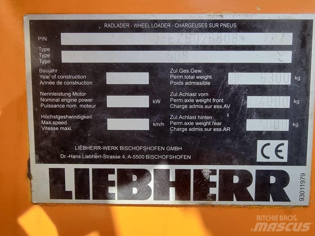 Liebherr L 506 Ładowarki kołowe