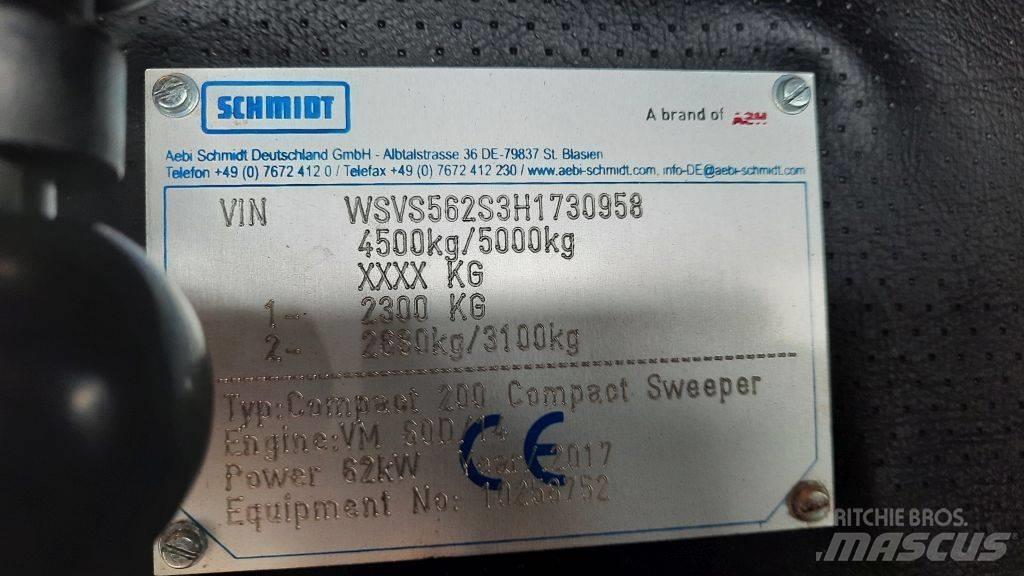 Schmidt Swingo 200 Zamiatarki - Zgarniarki - Odśnieżarki