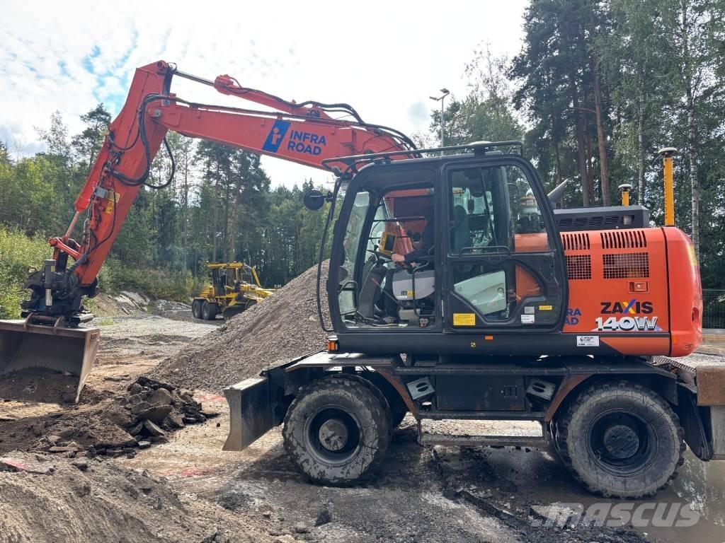 Hitachi ZX 140 W-6 Koparki kołowe