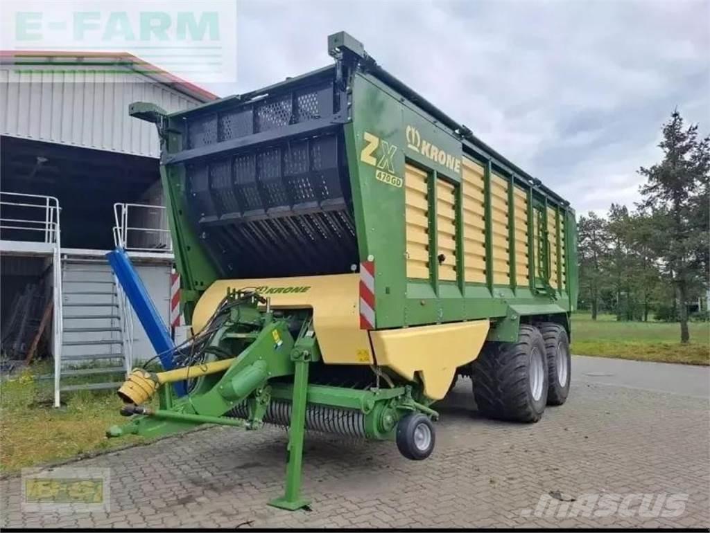 Krone zx 470 gd Inne naczepy