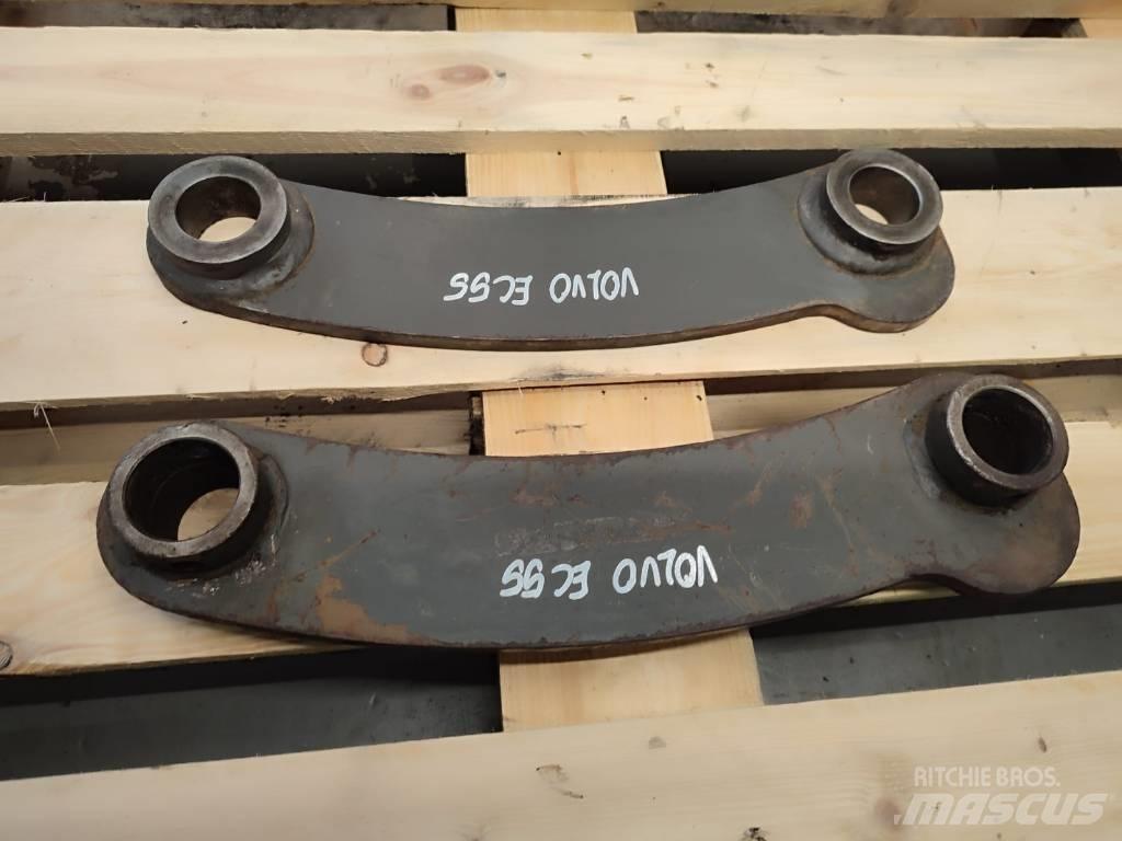 Volvo EC55 coupler Ramy i zawieszenie