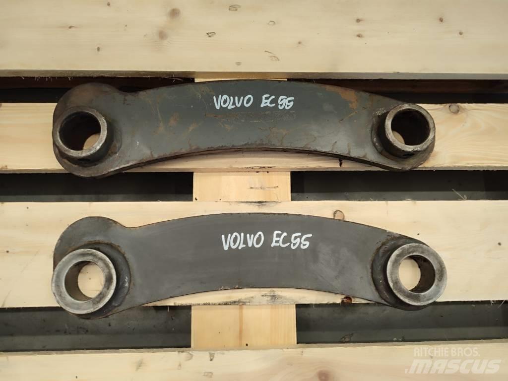 Volvo EC55 coupler Ramy i zawieszenie