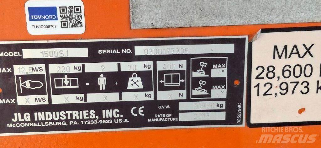 JLG 1500SJ Podnośniki teleskopowe