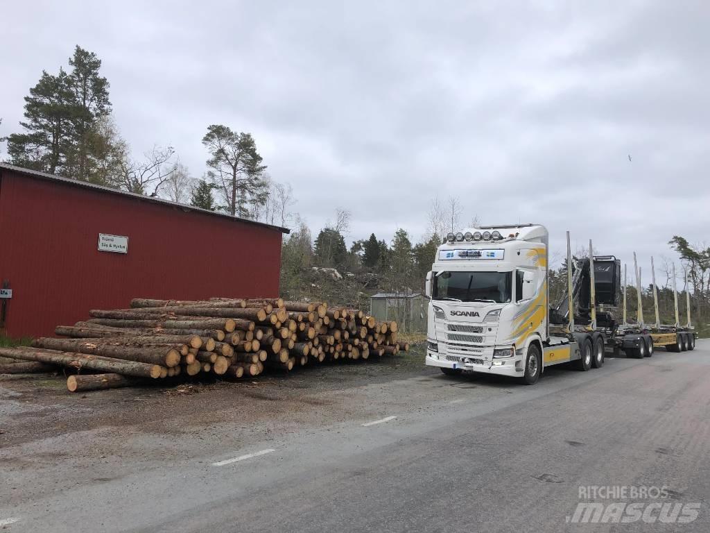 Scania R 650 Samochody do przewozu drewna
