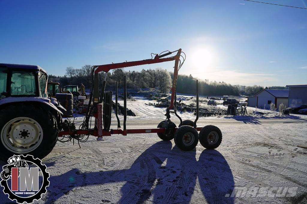 Patu 65/75 - Skogsvagn Przyczepy leśne