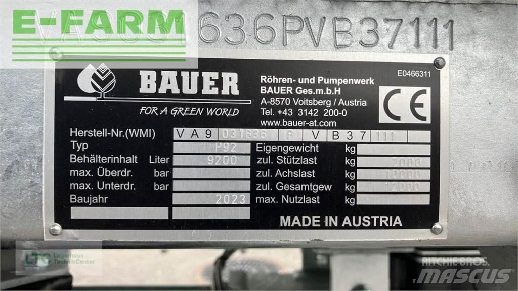 Bauer p 92 Inne maszyny do nawożenia