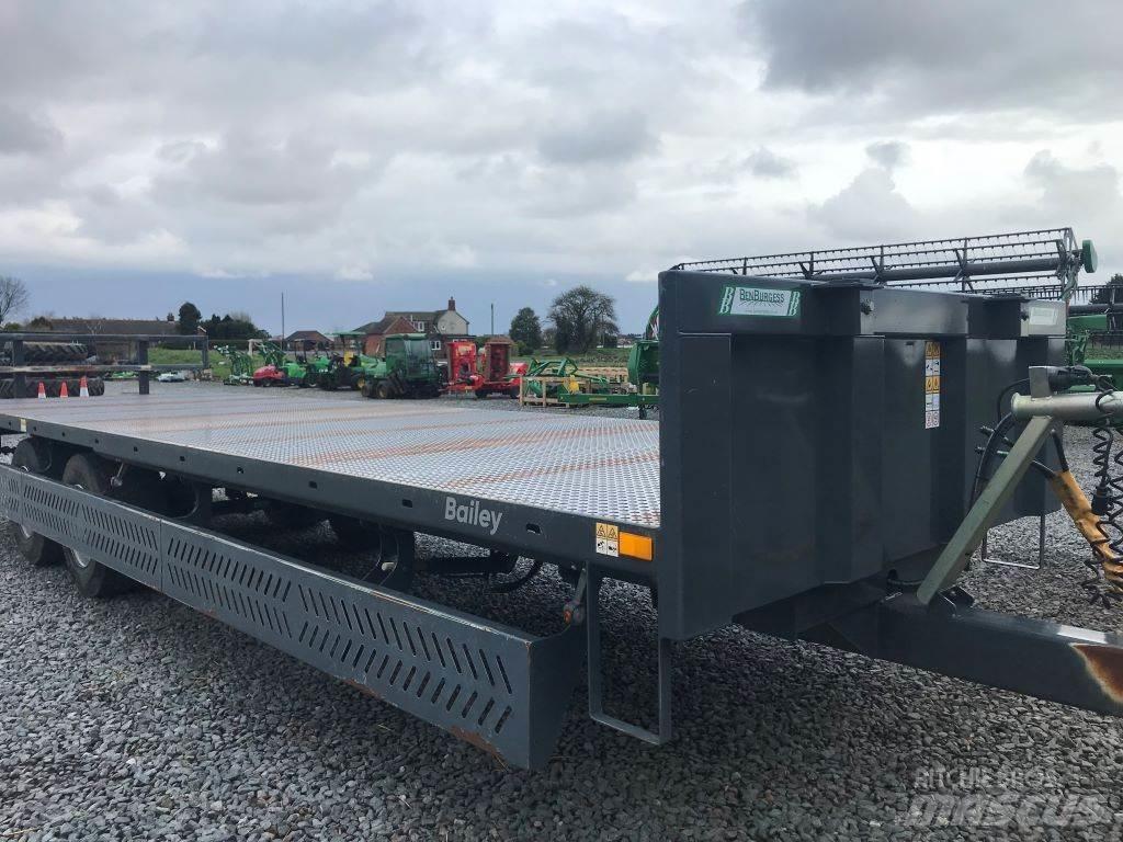 Bailey 10 TONNE Przyczepy do przewozu słomy w belach