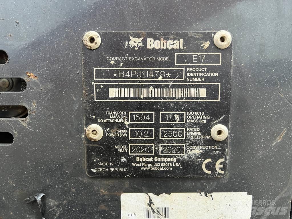 Bobcat E17 Minikoparki