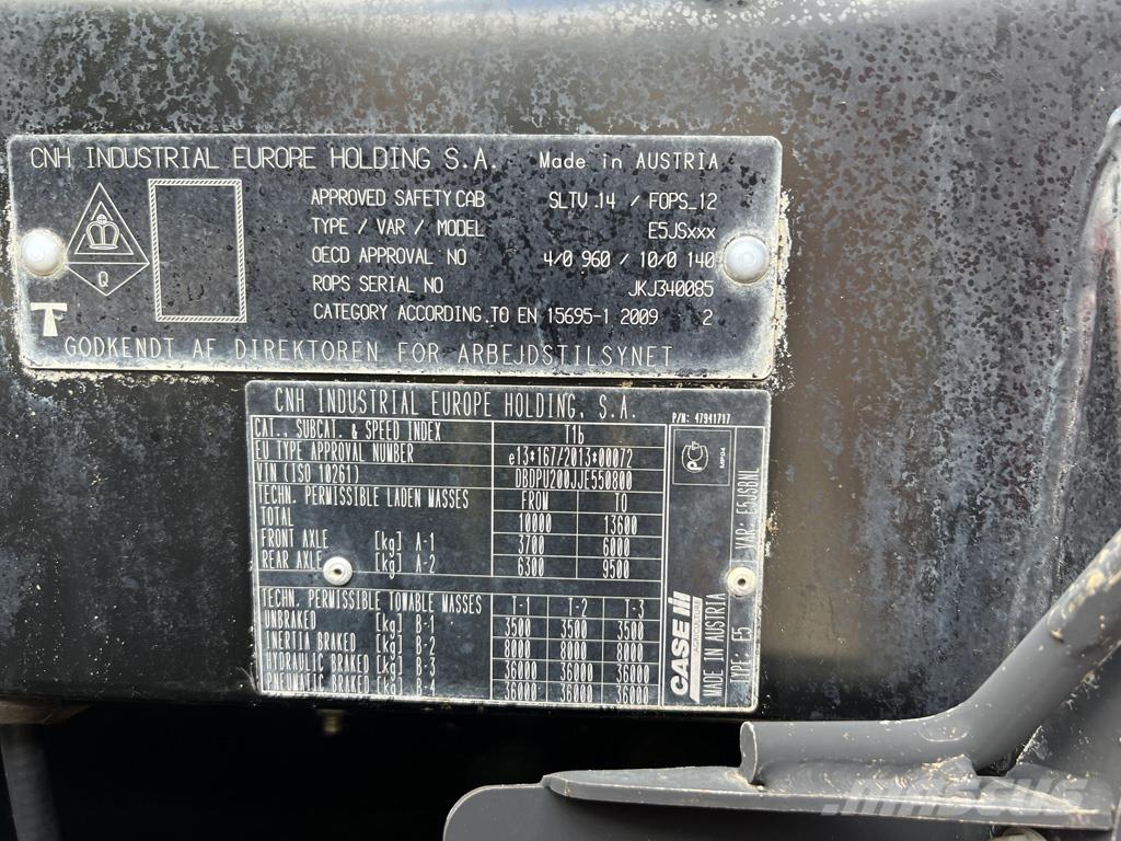 Case IH PUMA 200 Ciągniki rolnicze