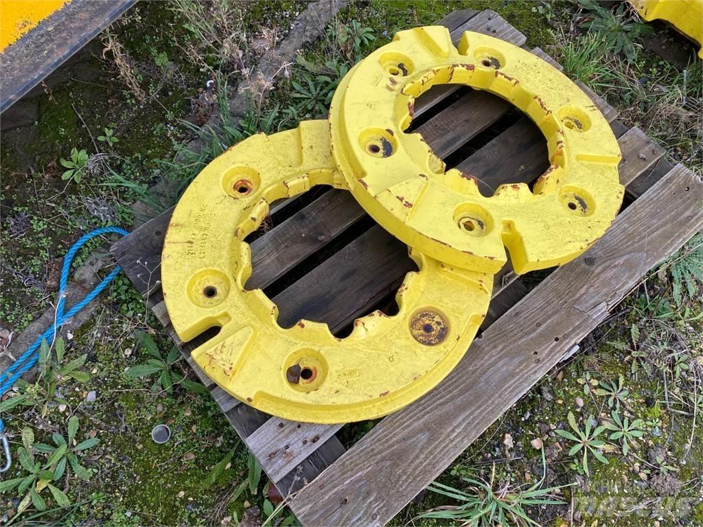 John Deere 600KG Opony, koła i felgi