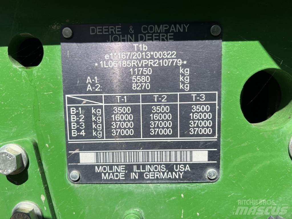 John Deere 6R185 Ciągniki rolnicze