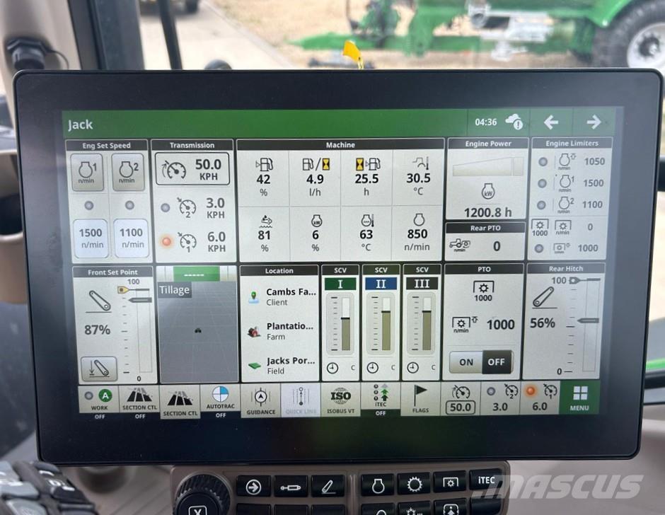 John Deere 6R185 Ciągniki rolnicze