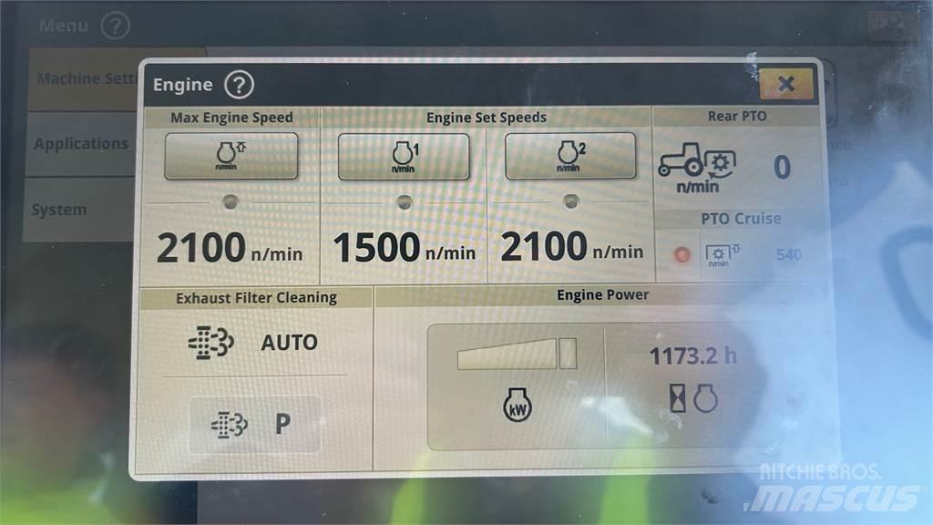 John Deere 6R185 Ciągniki rolnicze