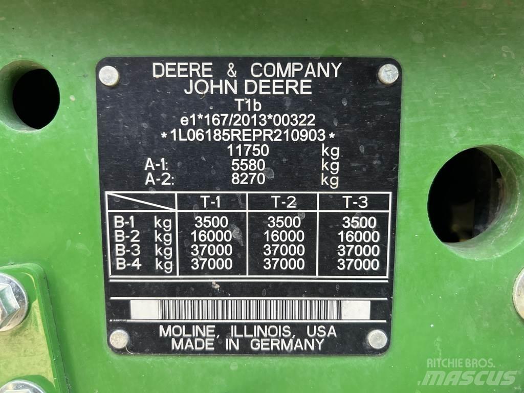 John Deere 6R185 Ciągniki rolnicze