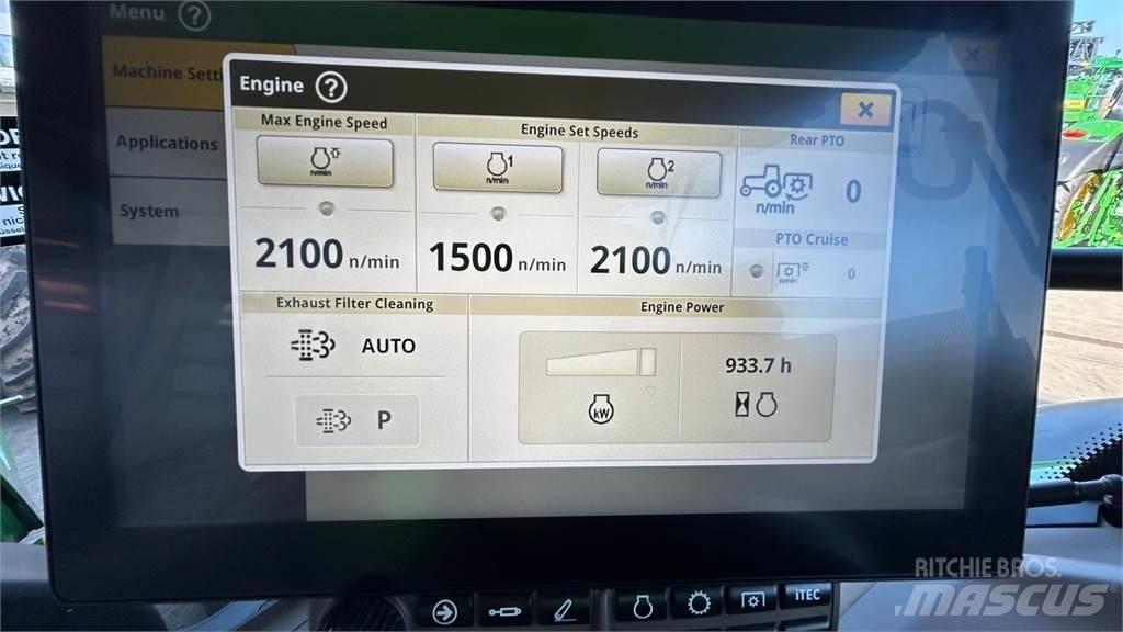 John Deere 6R185 Ciągniki rolnicze
