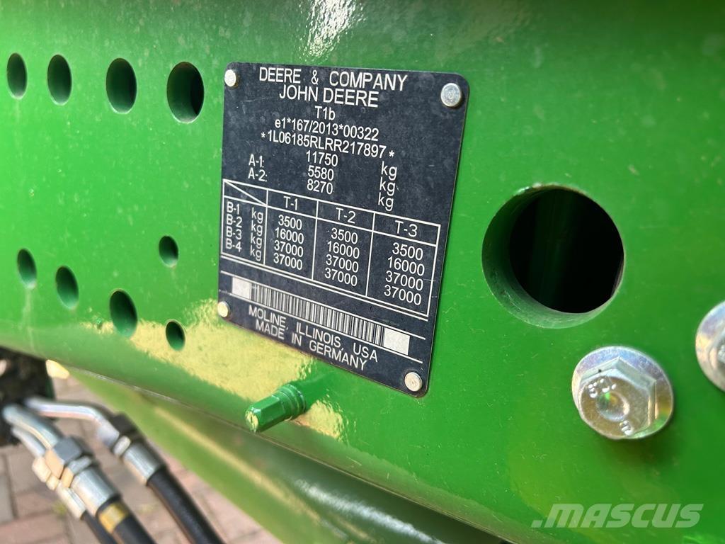 John Deere 6R185 Ciągniki rolnicze