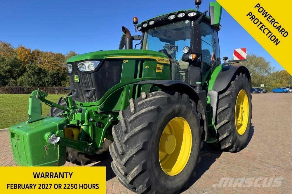 John Deere 6R250 Ciągniki rolnicze