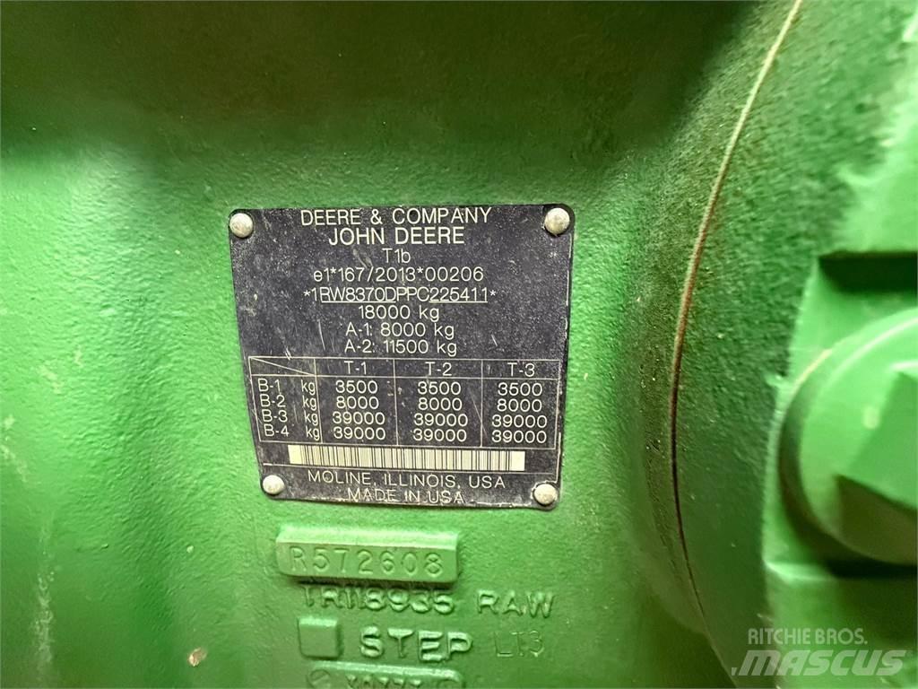 John Deere 8R370 Maszyny rolnicze - Inne
