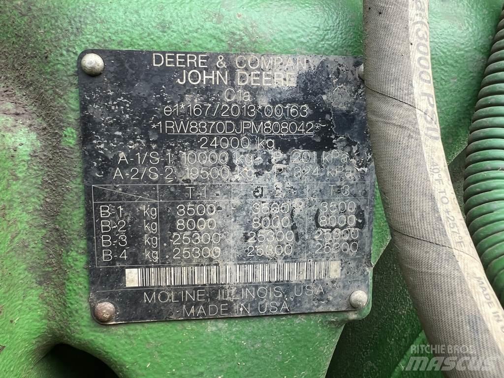 John Deere 8RX370 Ciągniki rolnicze