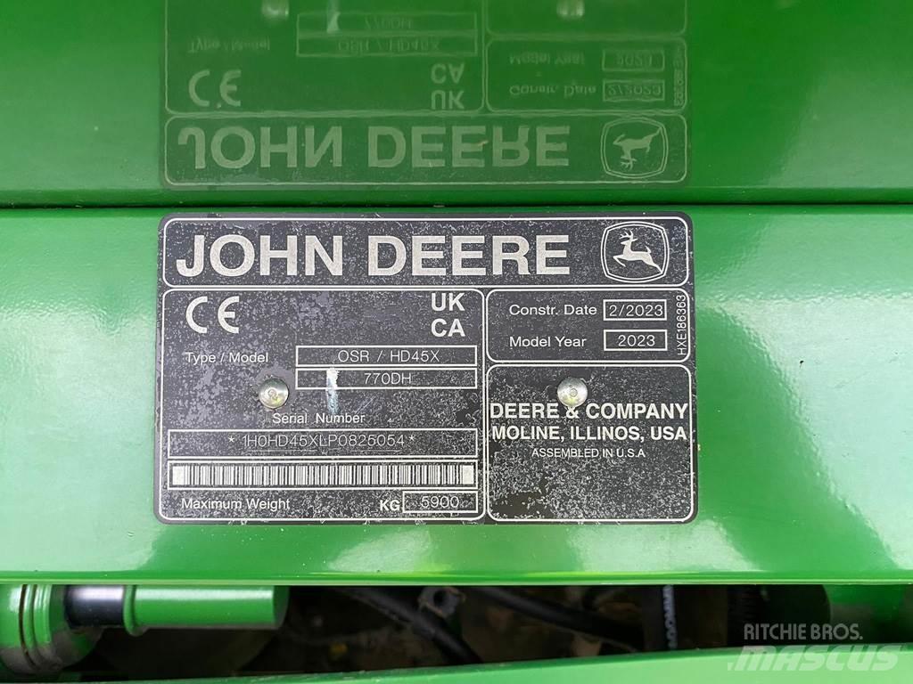 John Deere HD45X Kombajny zbożowe
