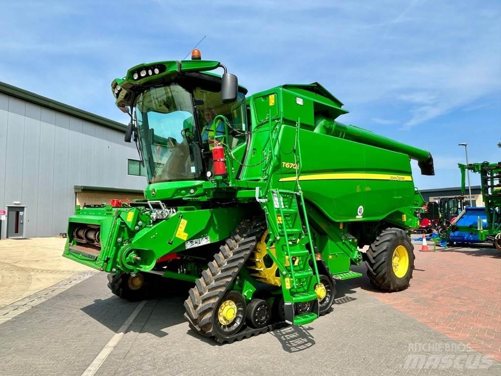 John Deere T670 Kombajny zbożowe