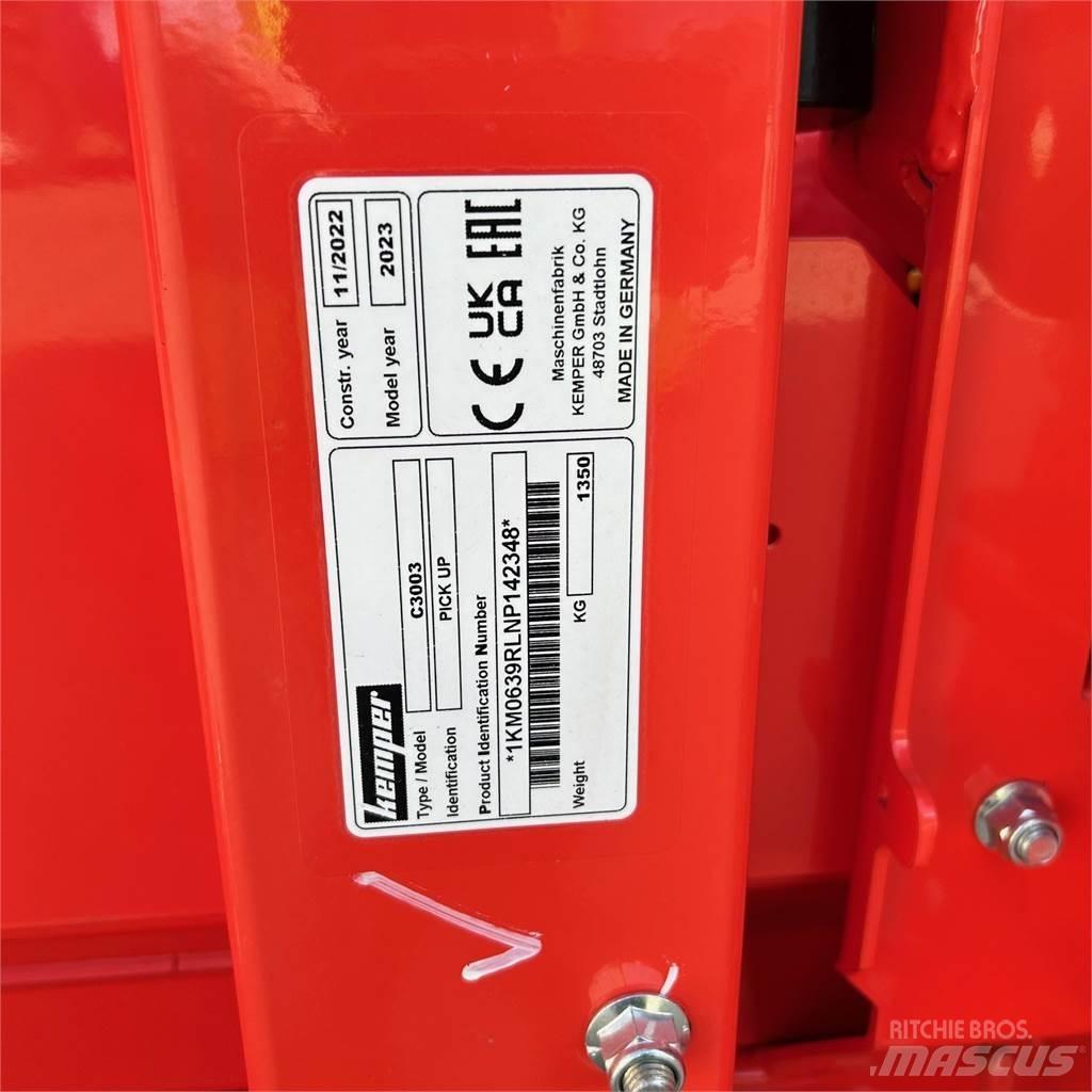 Kemper C3003 Maszyny rolnicze - Inne