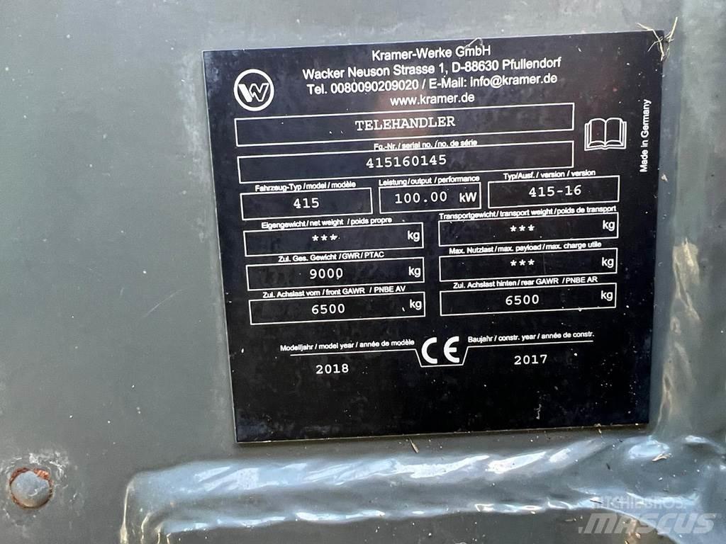 Kramer KT357 Ładowarki rolnicze