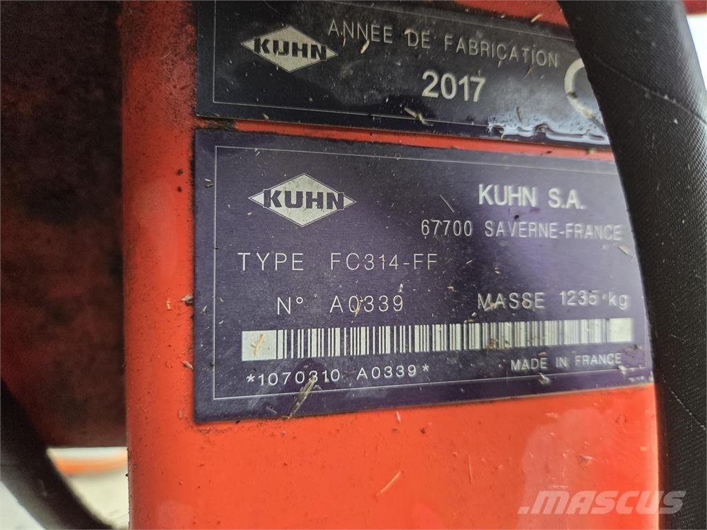 Kuhn FC314FF Kosiarki łąkowe i wykaszarki