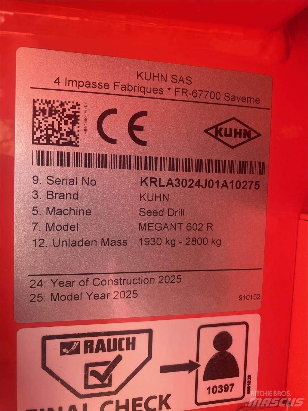 Kuhn MEGANT 602R Siewniki