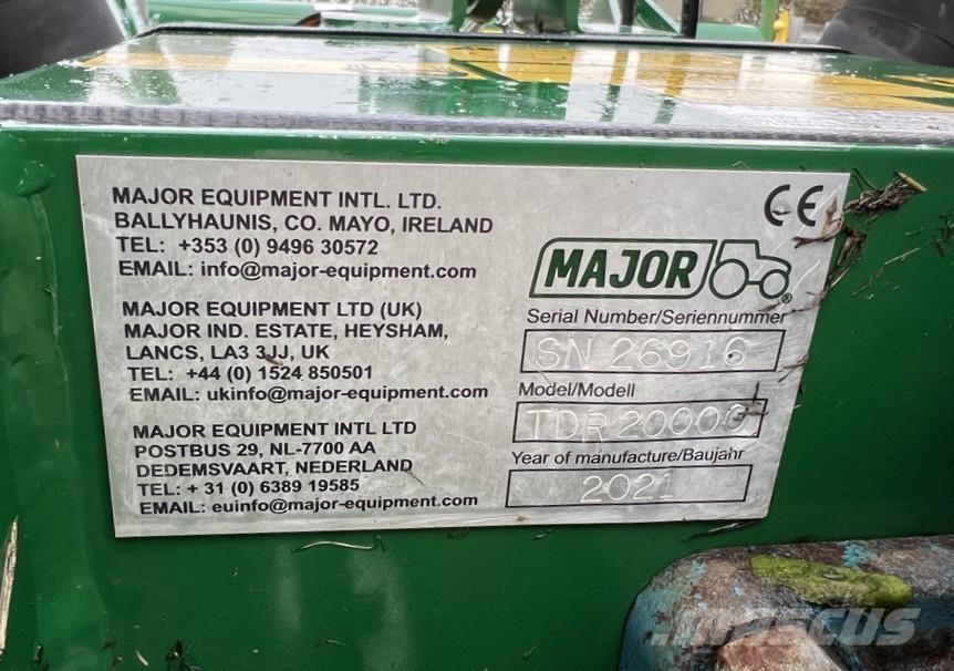 Major TDR20000 Kosiarki łąkowe i wykaszarki