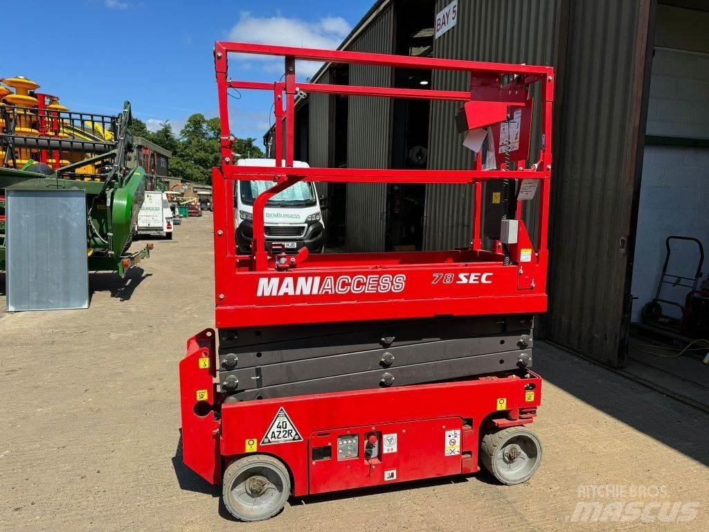 Manitou 78 SEC Podnośniki nożycowe
