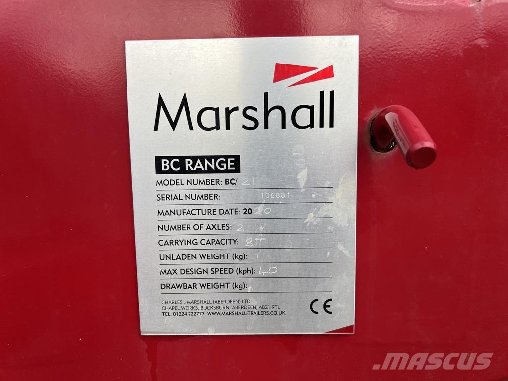 Marshall BC21 Przyczepy ogólnego zastosowania