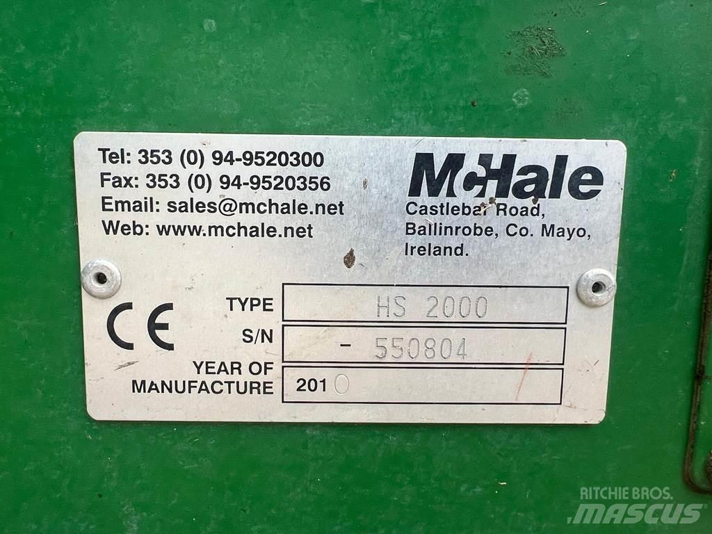 McHale HS 2000 Kosiarki łąkowe i wykaszarki
