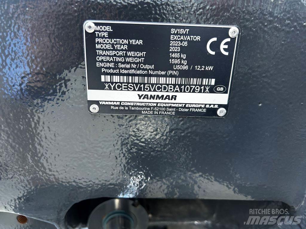 Yanmar SV15VT Midikoparki  7t - 12t