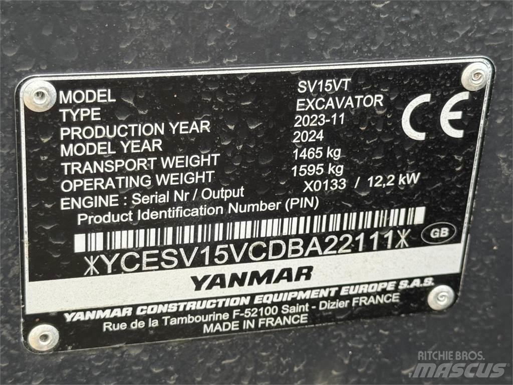 Yanmar SV15VT Midikoparki  7t - 12t