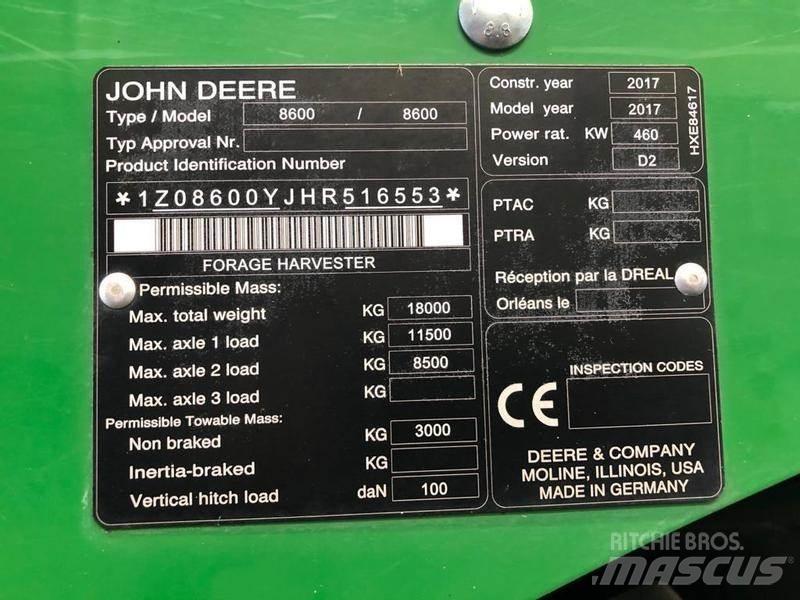 John Deere 8600 Maszyny rolnicze - Inne