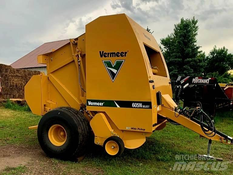 Vermeer 605N Prasy zwijające