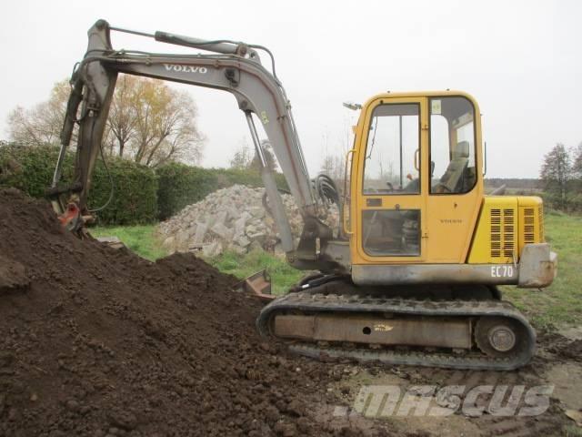 Volvo EC 70  ECR 88 Midikoparki  7t - 12t