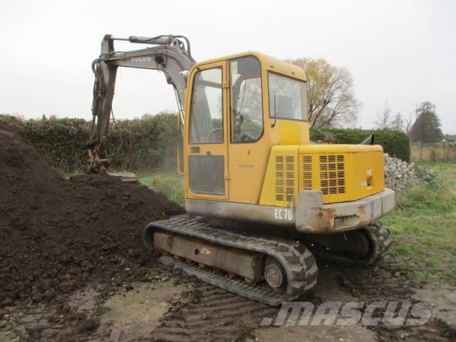 Volvo EC 70  ECR 88 Midikoparki  7t - 12t