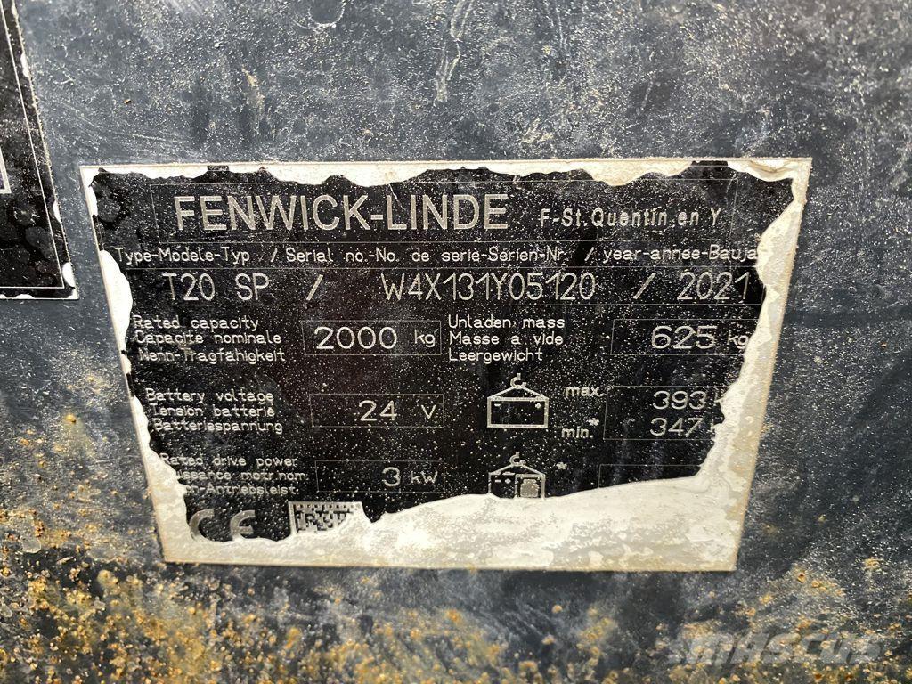 Linde T20SP Wózki widłowe unoszące z platformą dla operatora