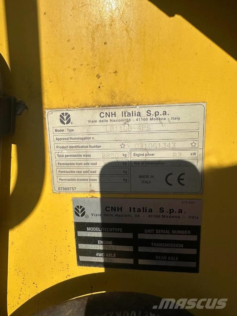 New Holland LB 110 B Chłodnice