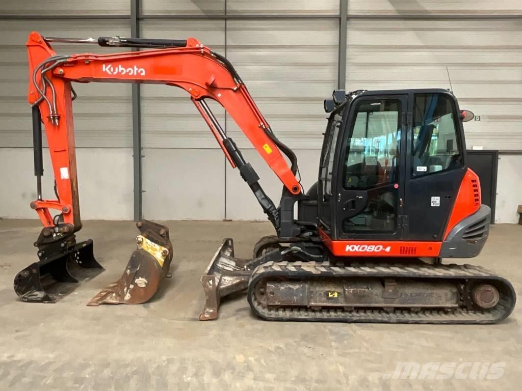 Kubota KX 080-4 Midikoparki  7t - 12t