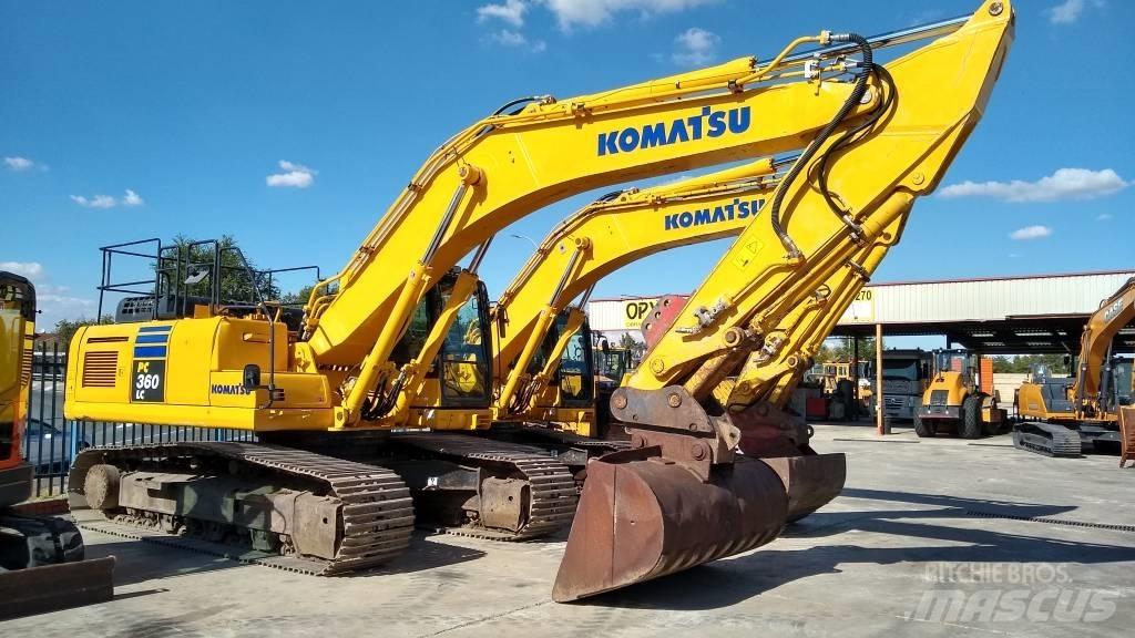Komatsu PC360LC-10 Koparki gąsienicowe