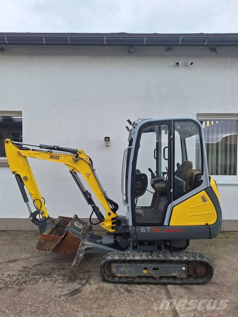Wacker Neuson ET 18 Koparki gąsienicowe