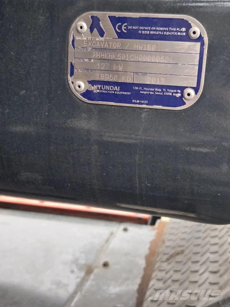 Hyundai HW 160 Koparki kołowe
