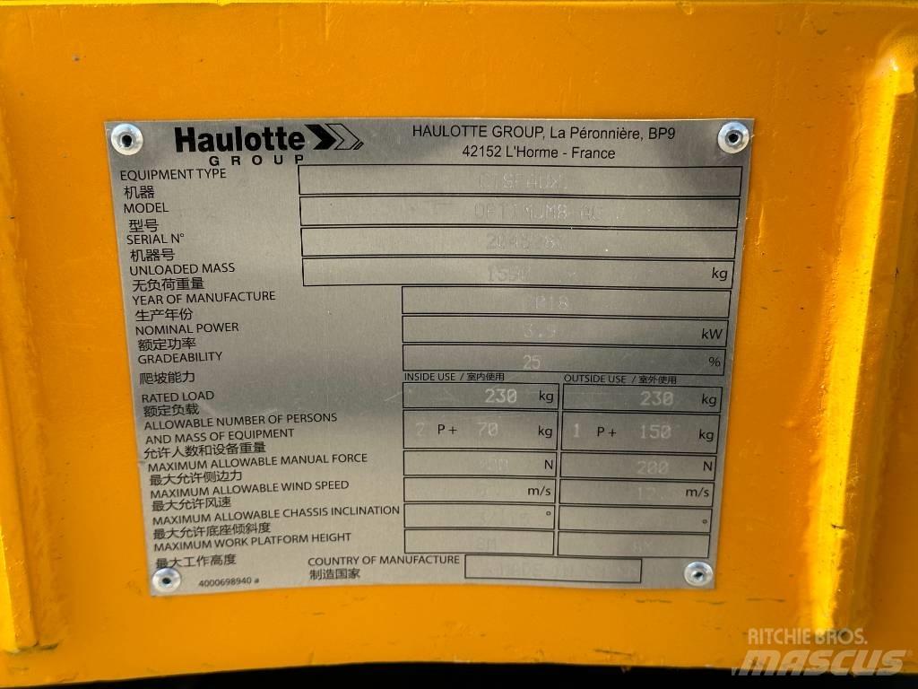 Haulotte OPTIMUM 8 Podnośniki nożycowe