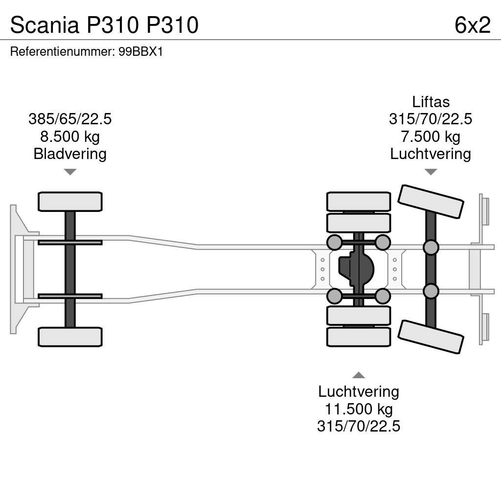 Scania P310 P310 Śmieciarki