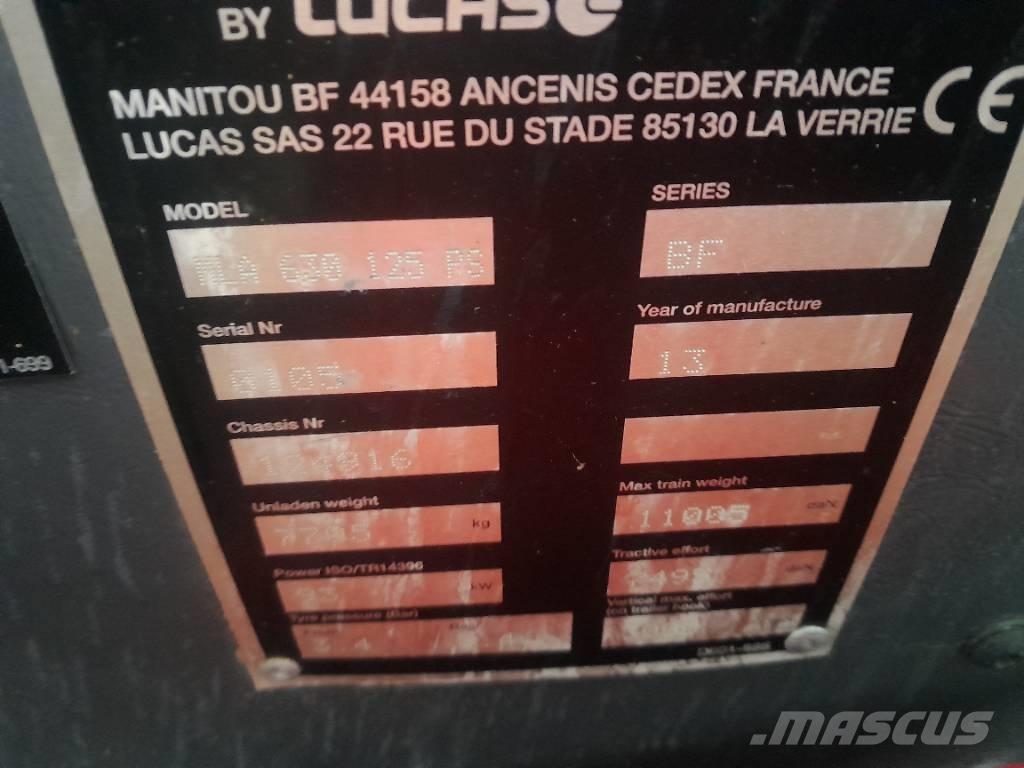 Manitou MLT630-125 Ładowarki rolnicze